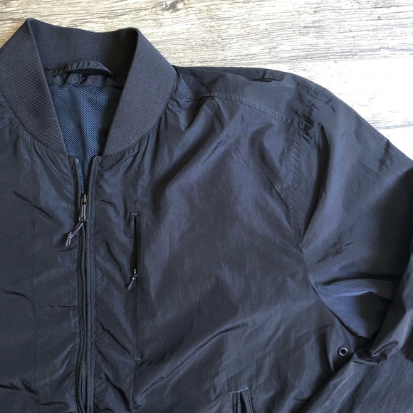 *LIKE NEW* Norse Projects, Ryan GMD Nylon Bomber, Navy, Large - Picture 3 of 10